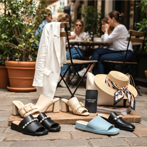Infradito e ciabatte: calzature alla moda per la casa e la città per l'estate 2026
