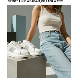 Scarpe con un'estetica anni '90: minimalismo e linee pulite tornano di moda nel 2026