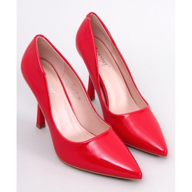 Tacchi alti da donna Anika Red laccati rosso 1