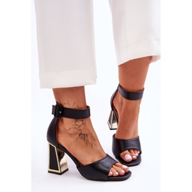 PS1 Eleganti sandali con tacco alto neri Sorel nero 1