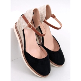 Espadrillas con zeppa Ellio nere nero 1