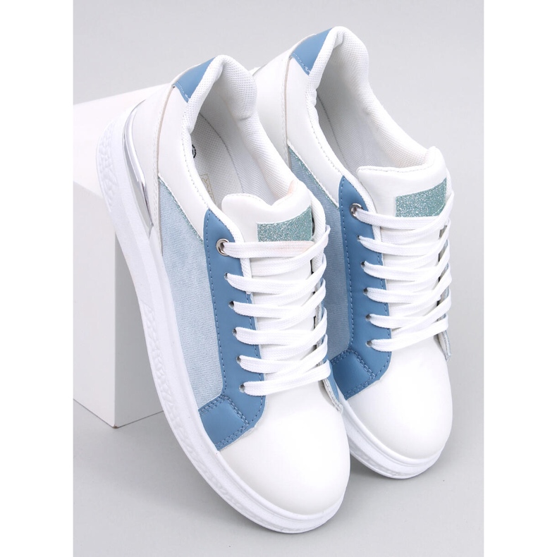 Sneaker da donna di colore blu Fontell 1