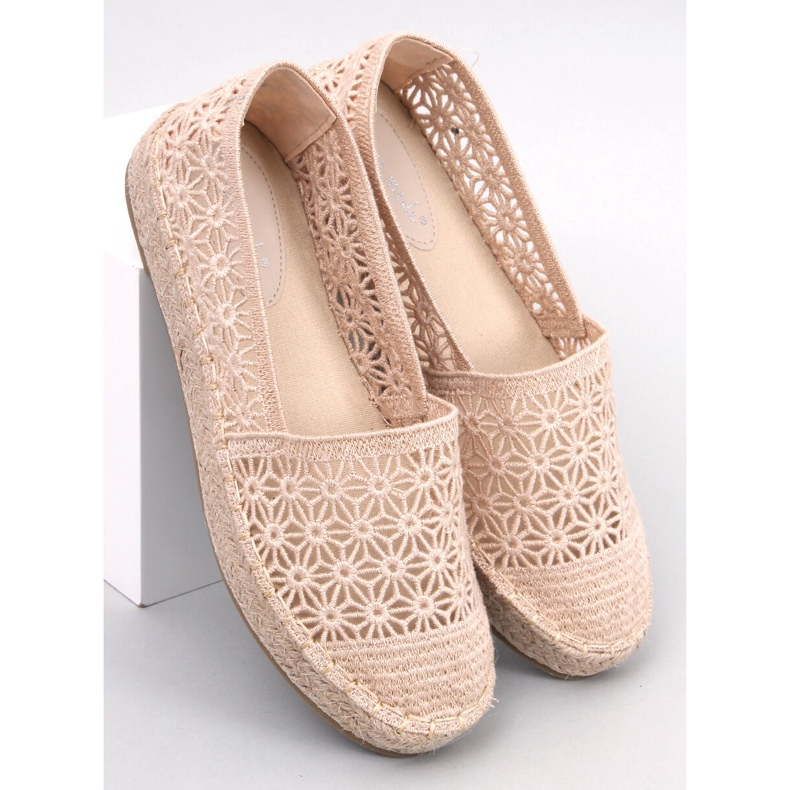 Espadrillas traforate Terian Beige 1