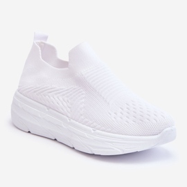 WR1 Scarpe Sportive Slip-on Donna Bianche Ferive bianca 1