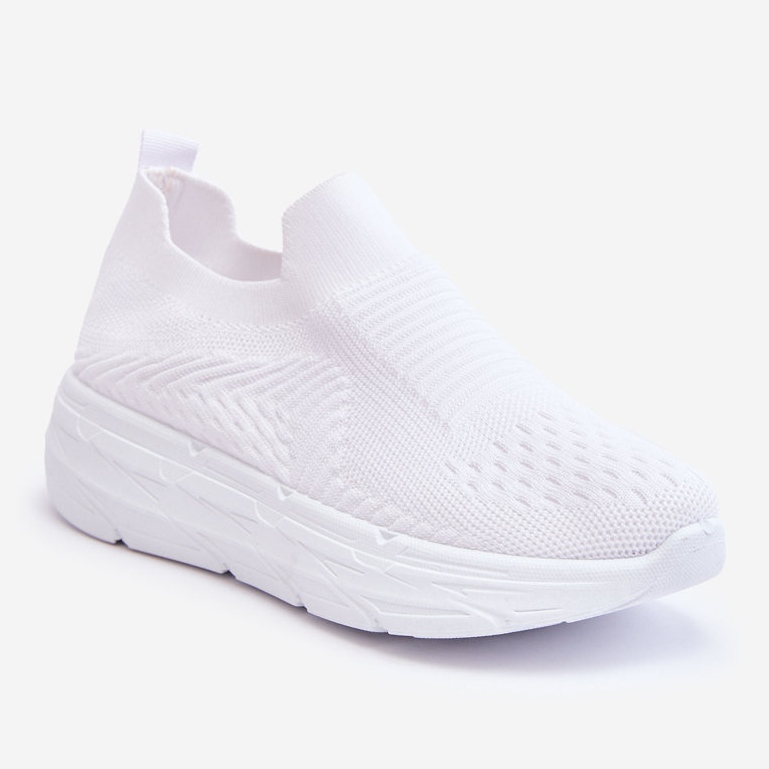 WR1 Scarpe Sportive Slip-on Donna Bianche Ferive bianca 1