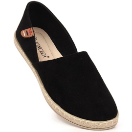 Scarpe senza lacci Vinceza W 34591 JAN189A nero 1