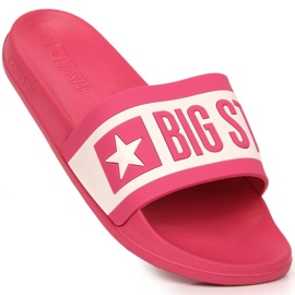 Pantofole Big Star W LL274741 INT1835B rosa 1