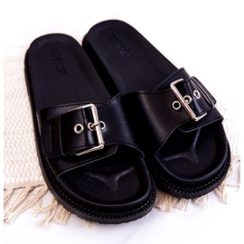 Ciabatte Classiche Con Fibbia Big Star JJ274A307 Nere nero 4