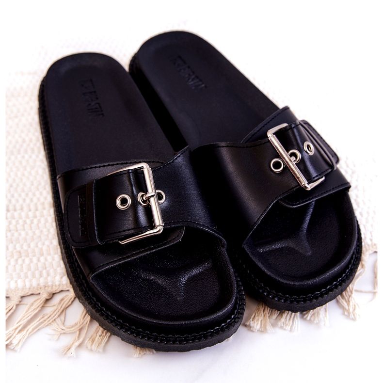 Ciabatte Classiche Con Fibbia Big Star JJ274A307 Nere nero 4