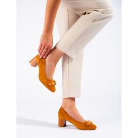 Décolleté Shelovet color cammello da donna marrone 1
