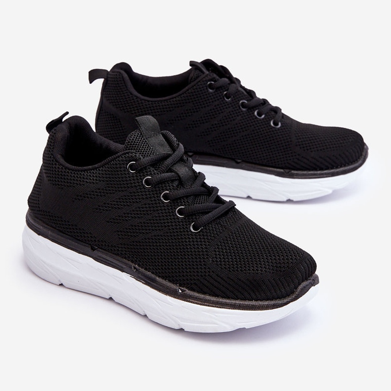 WR1 Scarpe Sportive Stringate Donna Nero Lavarone 2