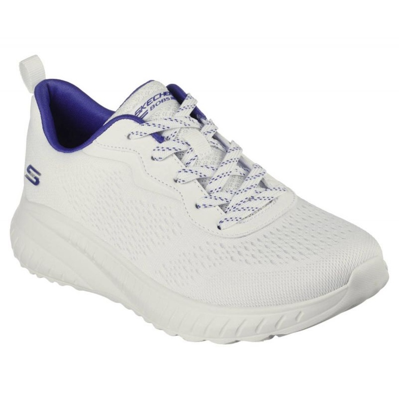 Scarpe Skechers Bobs Squad Caos W 117227/OFWT bianca 1