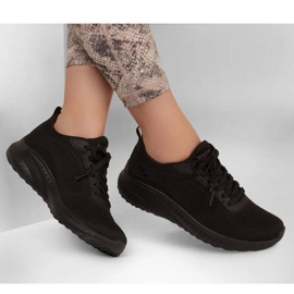 Scarpe Skechers Memory Foam Bobs Squad Chaos W 117209 Bbk nero 1