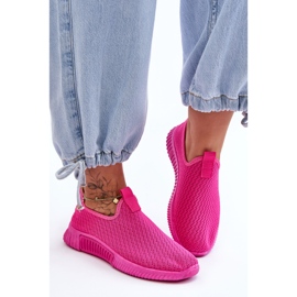 PM1 Scarpe da ginnastica Classic Slip-On Fucsia Frankie rosa 2