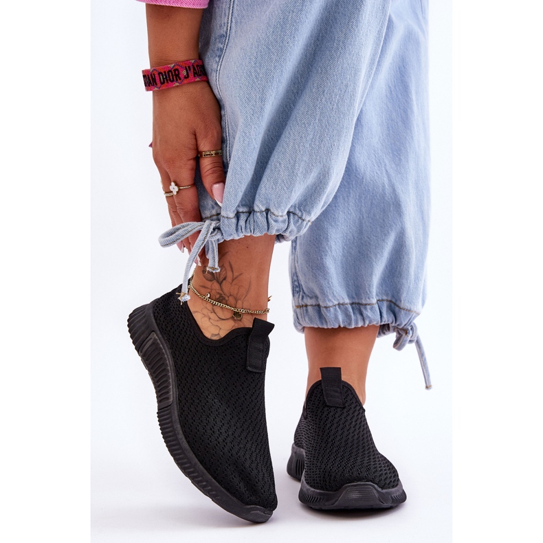 PM1 Classiche scarpe sportive Slip-On Frankie nere nero 1