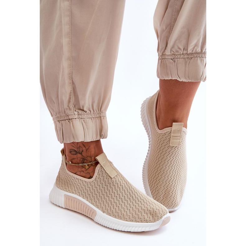 PM1 Sneakers Classiche Slip-on Beige Frankie 1