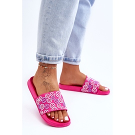 Pantofole Donna Con Emoticon Cosette Fucsia rosa 1