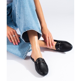 Vinceza pantofole nere da donna nero 2