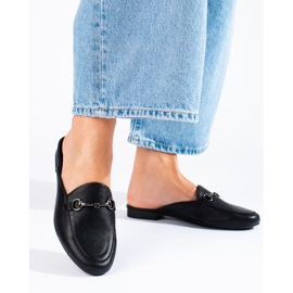 Vinceza pantofole nere da donna nero 1