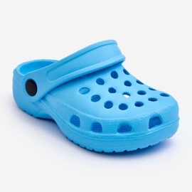 WJ1 Ciabatte Baby Foam Crocs Azzurro Percy blu 1