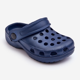 Sandali Crocs in schiuma per bambini Navy Percy blu 1