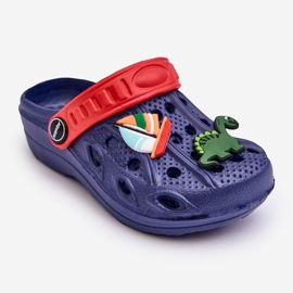 Sandali Crocs leggeri in schiuma per bambini Dolci blu navy 1