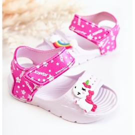 Sandalo Bimba In Schiuma Leggera Con Velcro Bianco Asti bianca 2