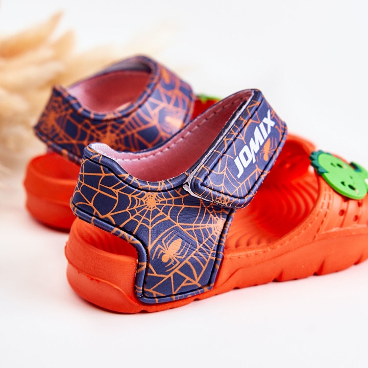 Sandali con velcro per bambini in schiuma leggera Arancio Asti arancia 2