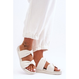Sandali piatti da donna Big Star LL274A121 Bianco 1