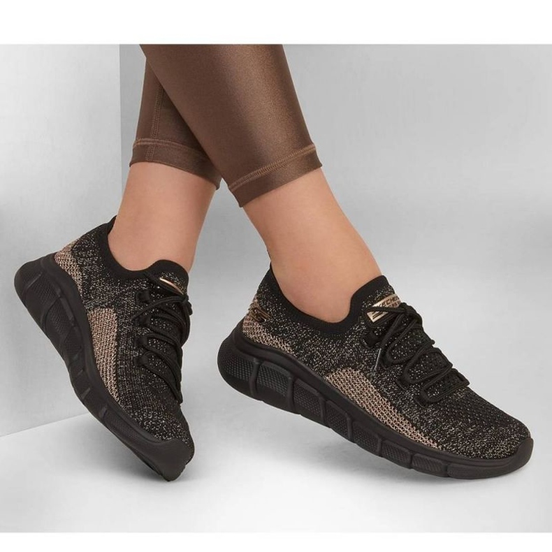 Scarpe Skechers Bobs B Flex - Fall Sparks W 117113 Bkgd nero 2