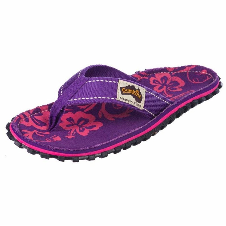Infradito in tela Gumbies Islander W G-IS-WN-PUHIB viola 1