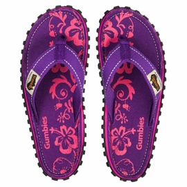 Infradito in tela Gumbies Islander W G-IS-WN-PUHIB viola 2