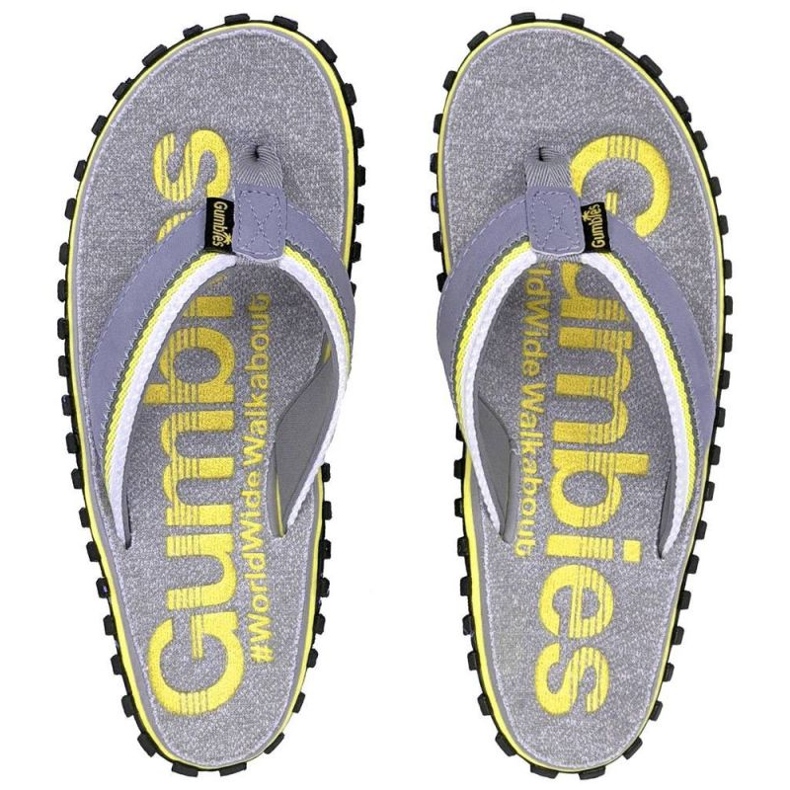 Infradito Gumbies Cairns G-CA-UNI-YE grigio 1