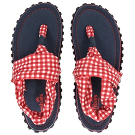 Infradito Gumbies Slingback W G-SB-WN-PICNIC rosso 1