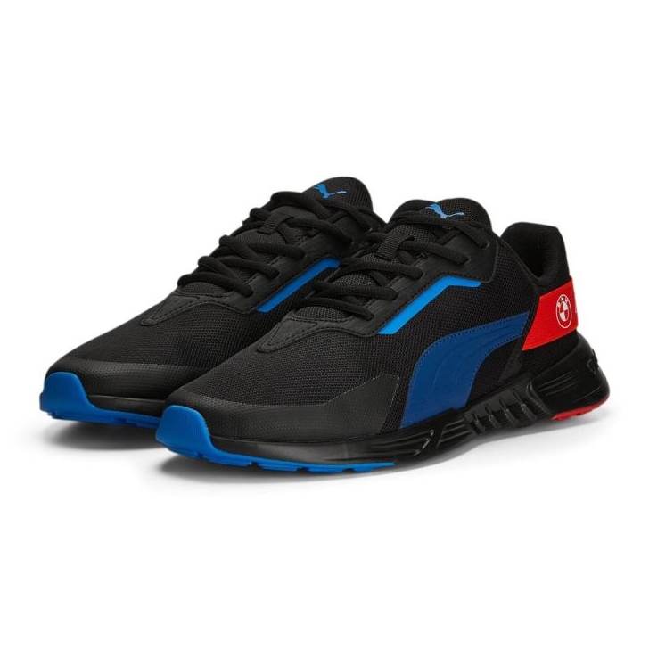 Scarpe Puma Bmw Mms Tiburion Logo M 307502 01 nero 1