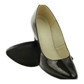 Décolleté laccate nere ZUZA 128 nero 3