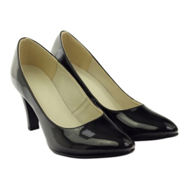 Décolleté laccate nere ZUZA 128 nero 4