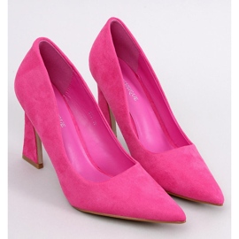 Décolleté con tacco alto Valli Fucsia rosa 1
