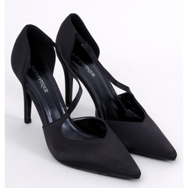 Vintoni Tacchi asimmetrici da donna neri nero 1