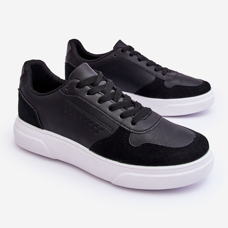 WJ1 Scarpe sportive stringate Castiel nere da uomo nero 1