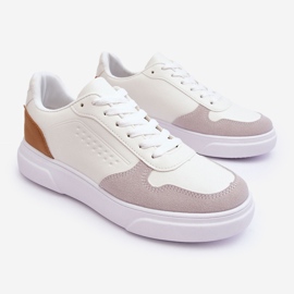 WJ1 Scarpe sportive stringate Castiel bianche da uomo bianco 1