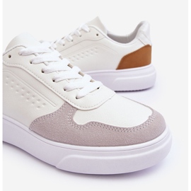 WJ1 Scarpe sportive stringate Castiel bianche da uomo bianca 2