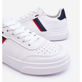 WJ1 Scarpe Sportive Classiche da Uomo Bianche e Blu Navy Enrique bianca 2