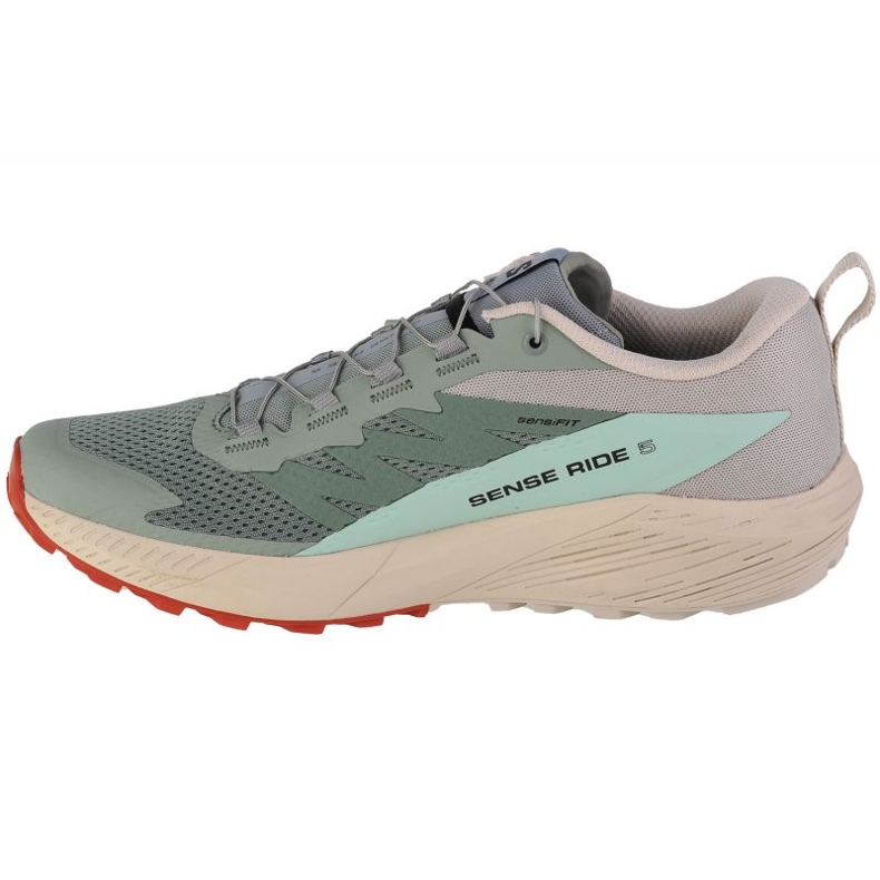 Scarpe Salomon Sense Ride 5 M 472117 verde 1
