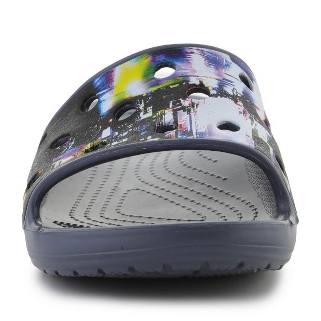 Pantofole Crocs Classic Meta Scape Slide 208471-0C4 nero 1