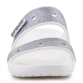 Crocs Pantofole Sandalo Classic Croc Glitter Ii W 207769-90H grigio 1