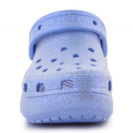 Crocs Classic Platform Glitter Zoccolo W 207241-5Q6 blu 1