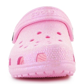 Crocs Classic Glitter Zoccolo K Jr 206993-6S0 rosa 1