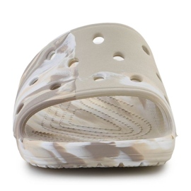 Pantofole Crocs Classic Marbled Slide 206879-2Y3 beige 1