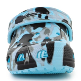 Infradito Crocs Classic Spray camo Clog 208305-441 blu 1